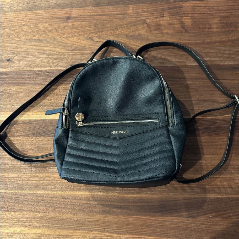 Nine West leather backpack